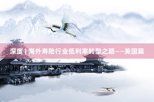 深度 | 海外寿险行业低利率转型之路——美国篇