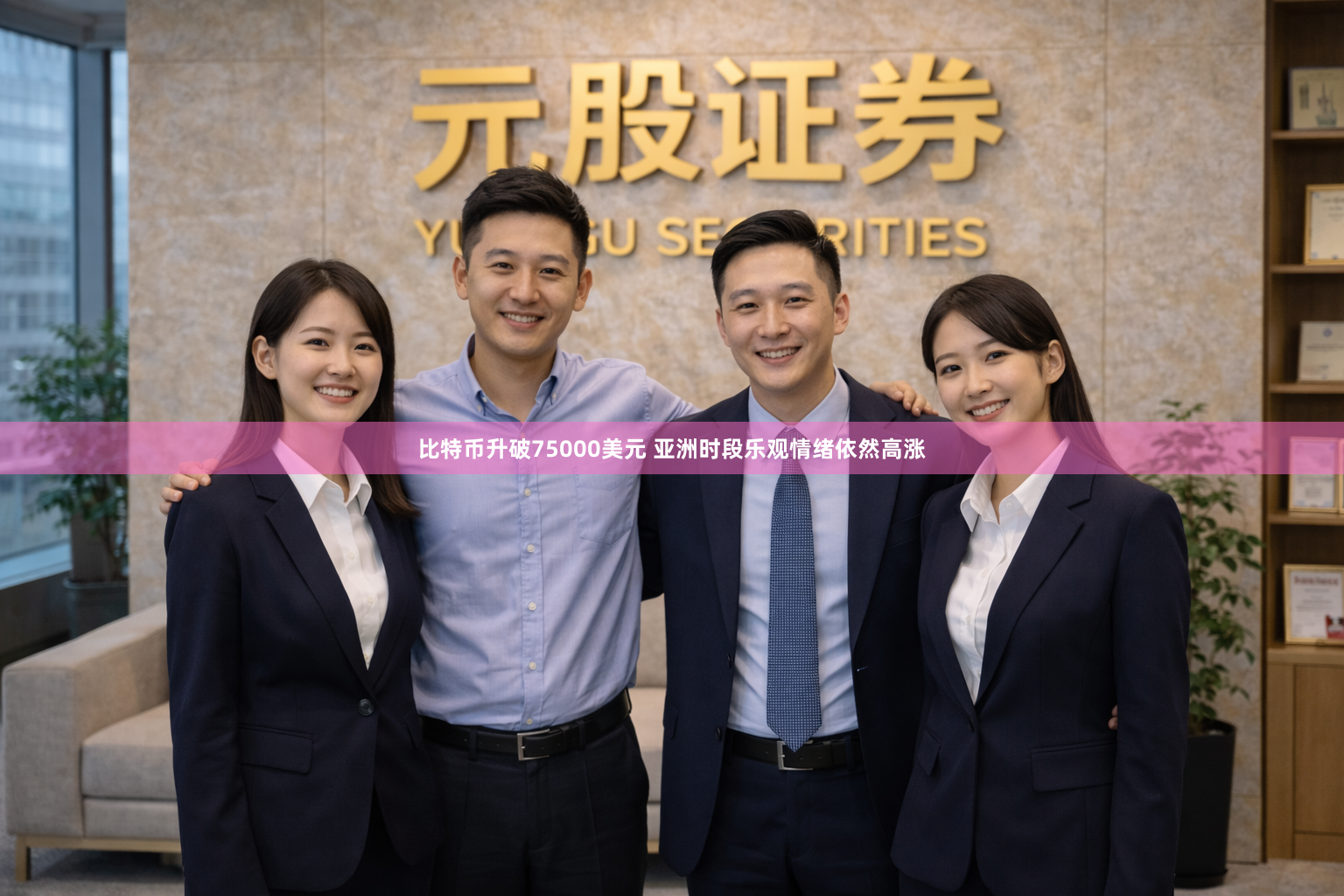 比特币升破75000美元 亚洲时段乐观情绪依然高涨